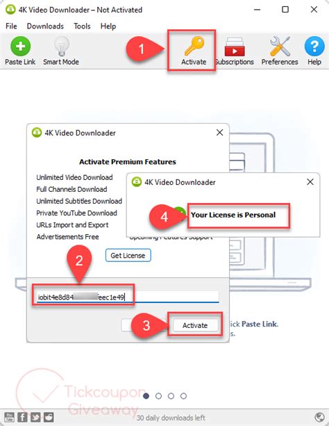 free licence key for 4k video downloader